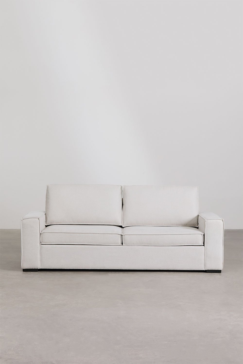 3-seater sofa bed in Oleguer fabric, gallery image 1