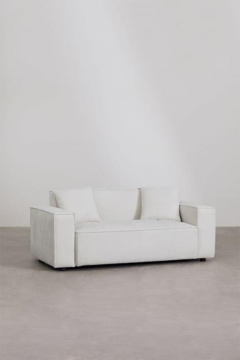 2-seater sofa in Basian bouclé fabric