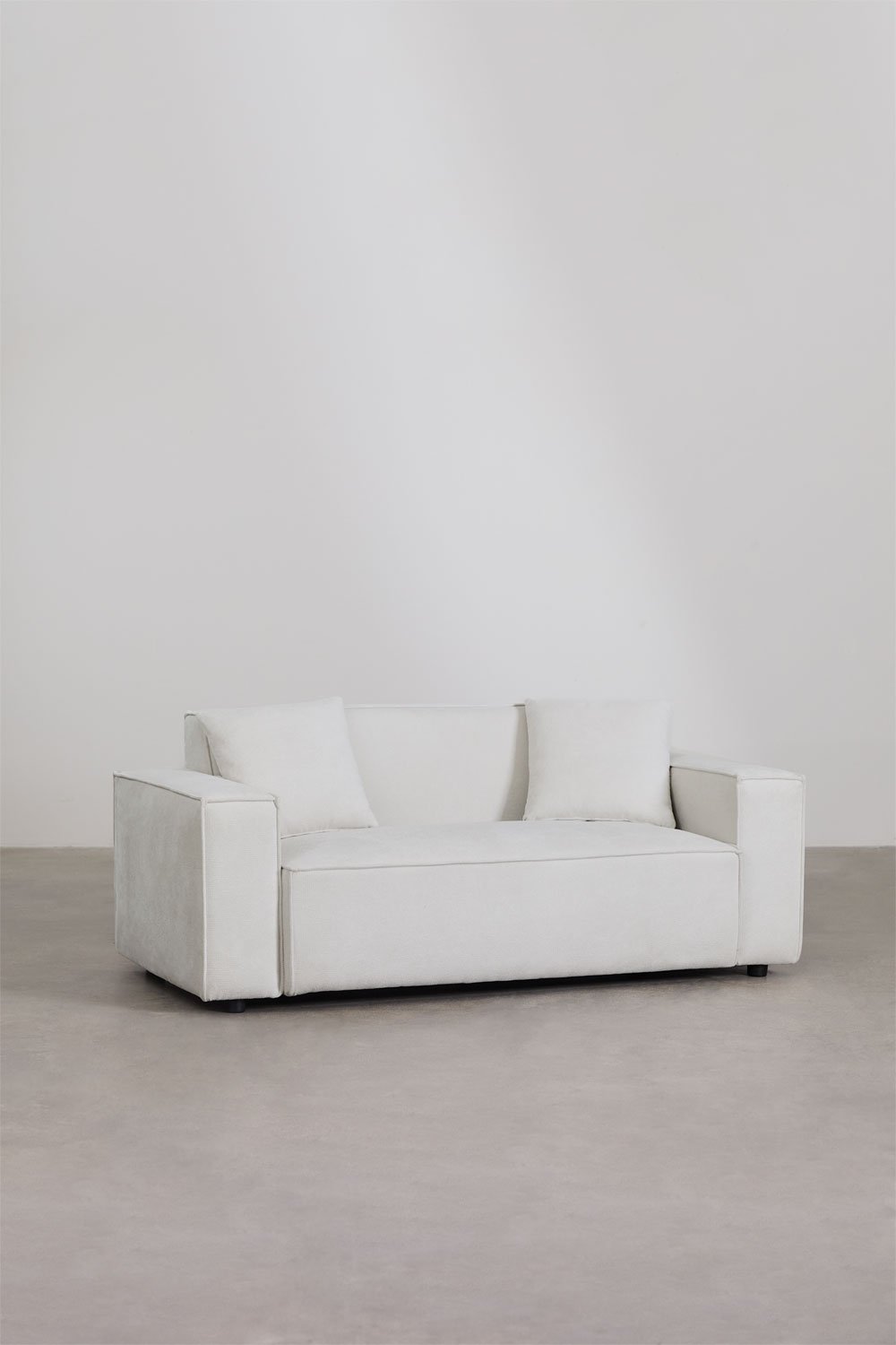 2-seater sofa in Basian bouclé fabric, gallery image 4