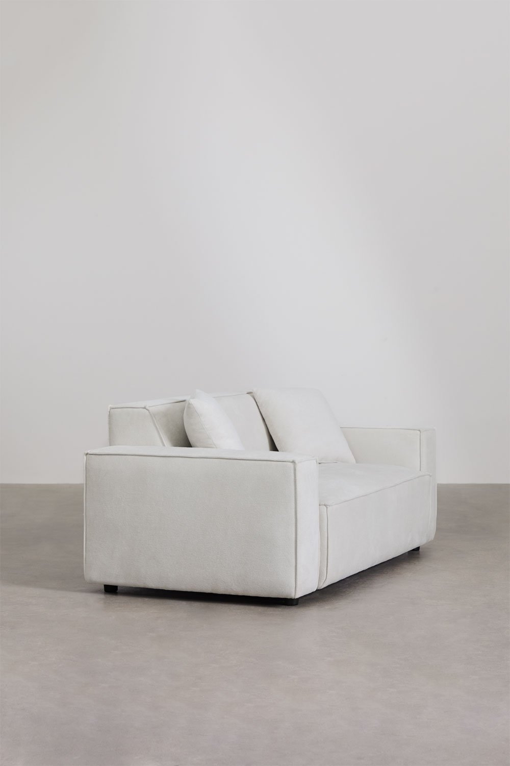 2-seater sofa in Basian bouclé fabric, gallery image 3