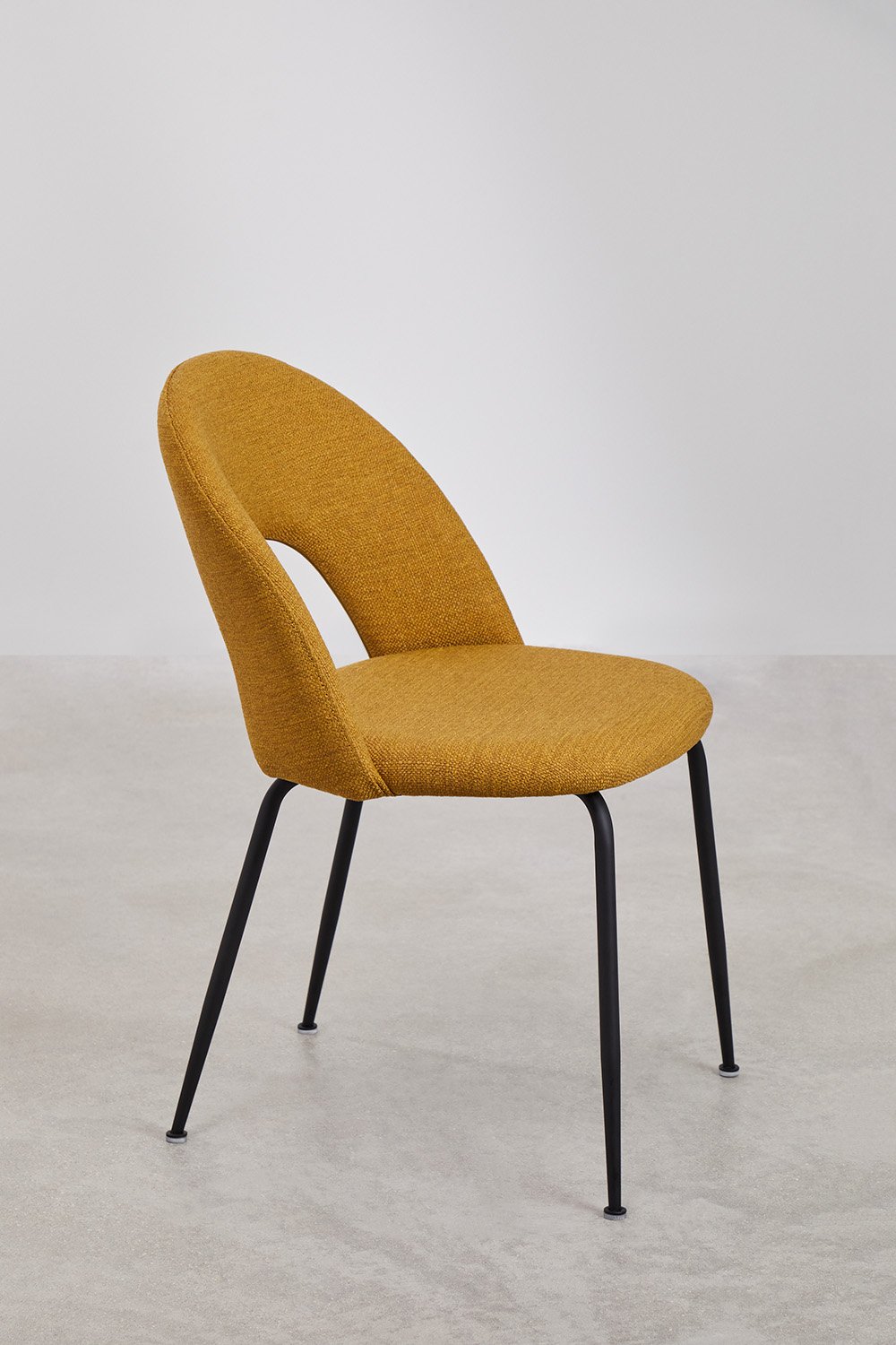 Pack of 4 Dining Chairs Upholstered in Glorys Fabric, gallery image 2