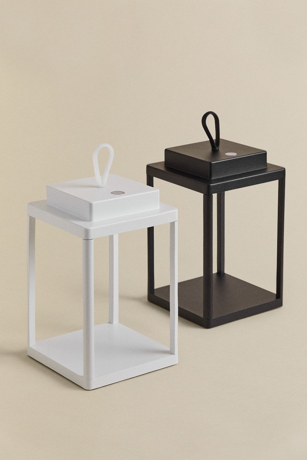 Wireless LED outdoor table lamp in aluminum Xolara, gallery image 4