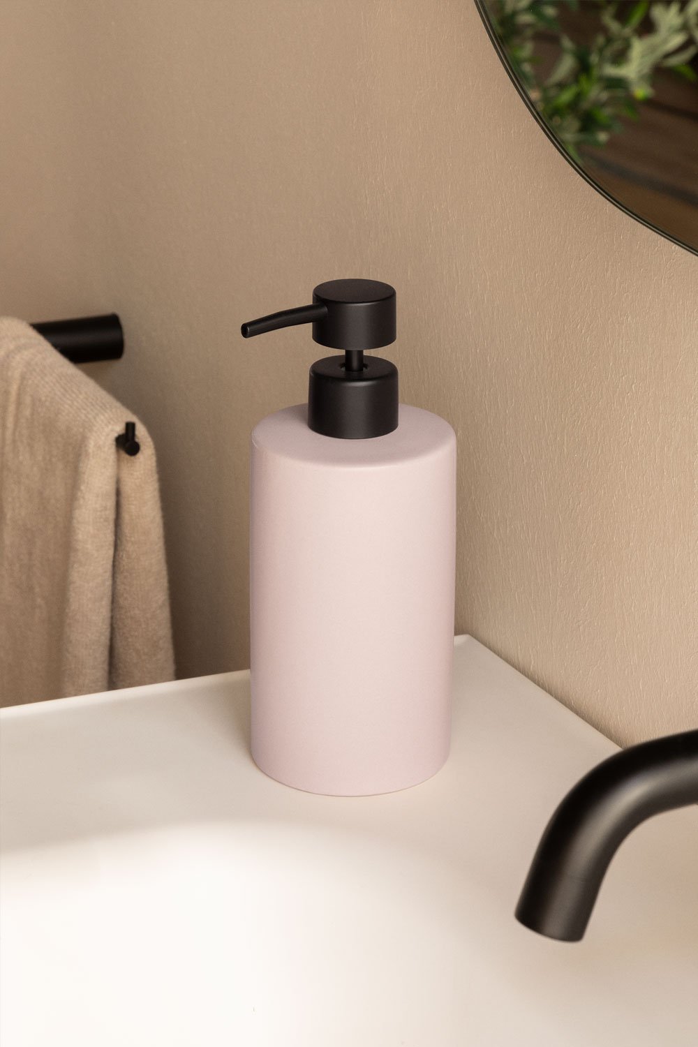 Ceramic Soap Dispenser Holdin