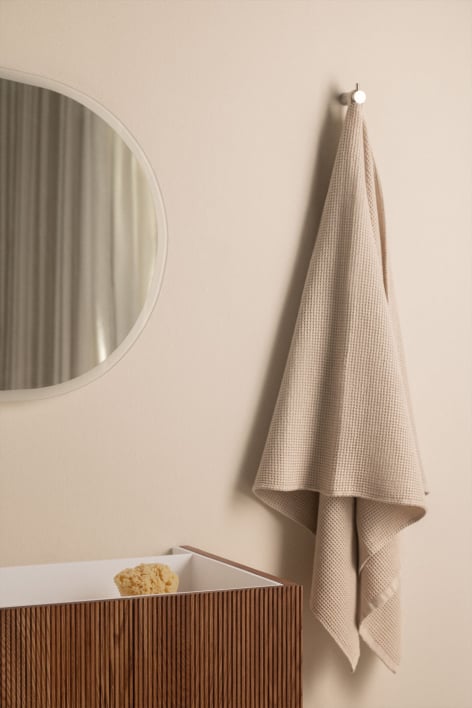 Fiorala waffle cotton towel