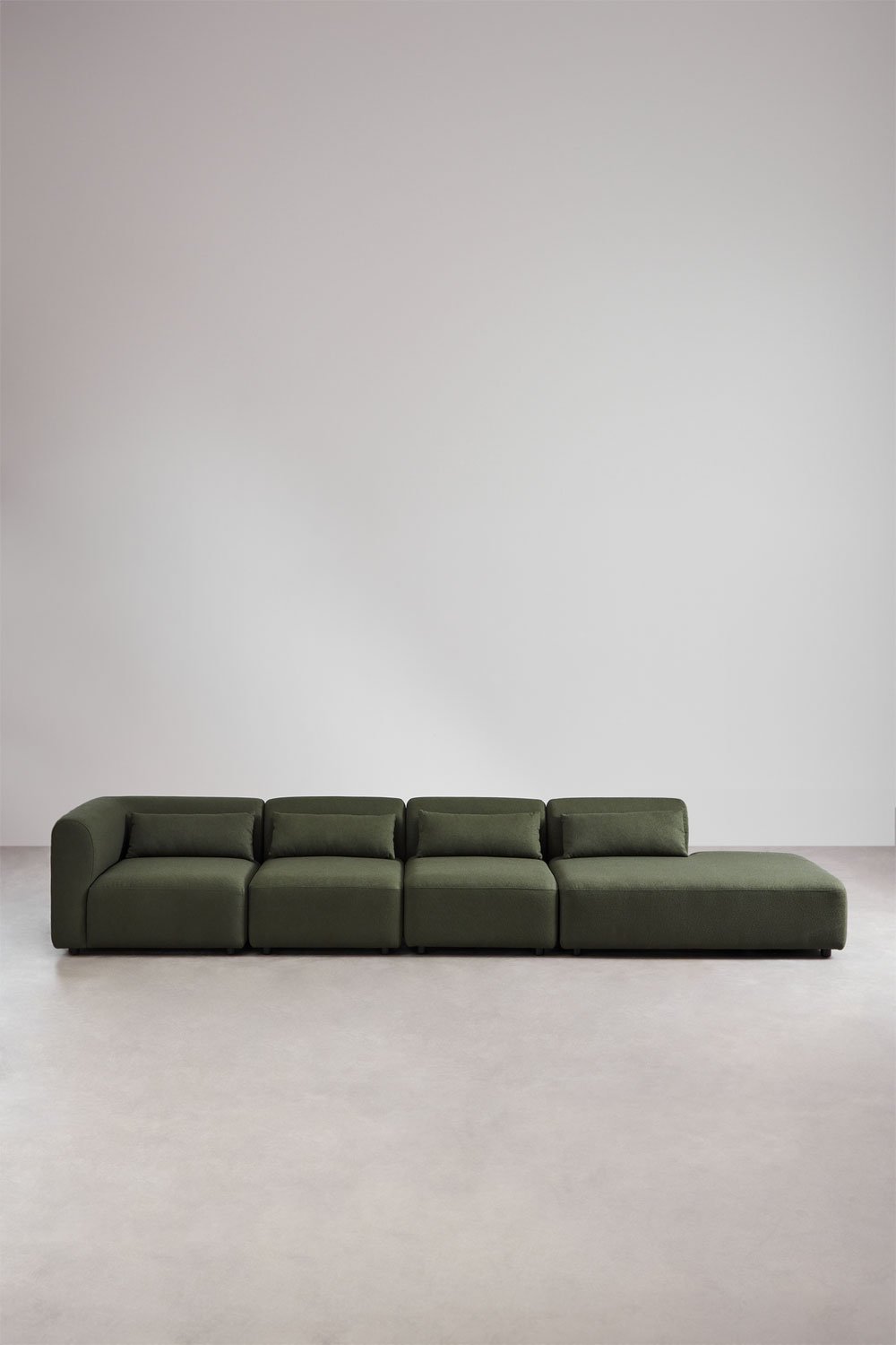 Fogler 4-Piece Modular Corner Sofa with Right Chaise, gallery image 3