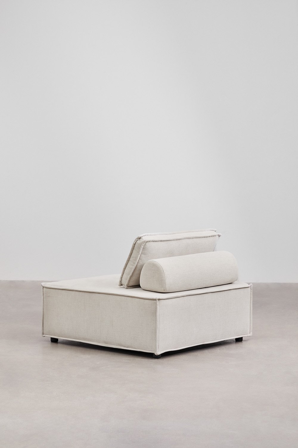 Central module for modular sofa in fabric Vermont, gallery image 6