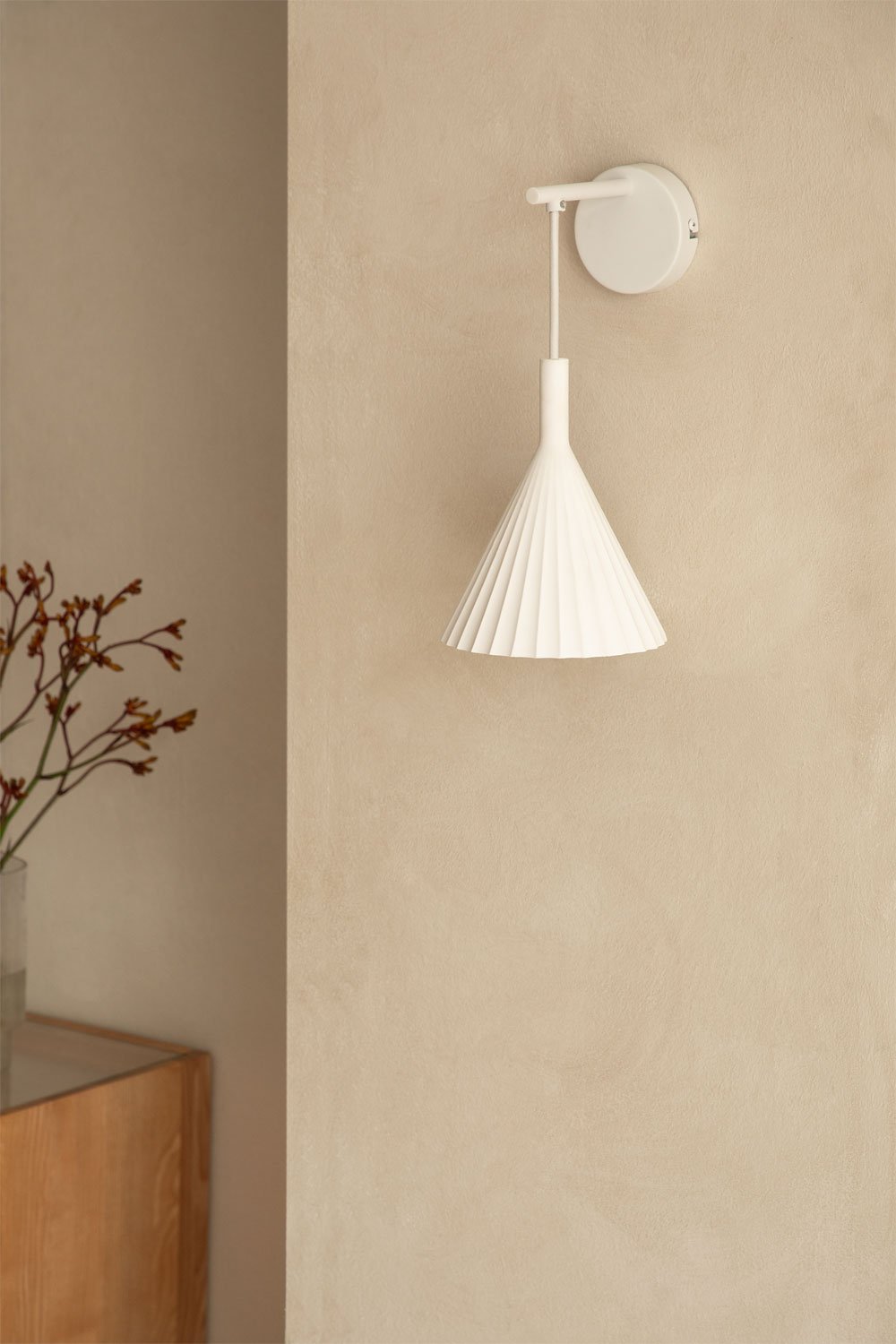 Lydon Plaster LED Wall Light, gallery image 1