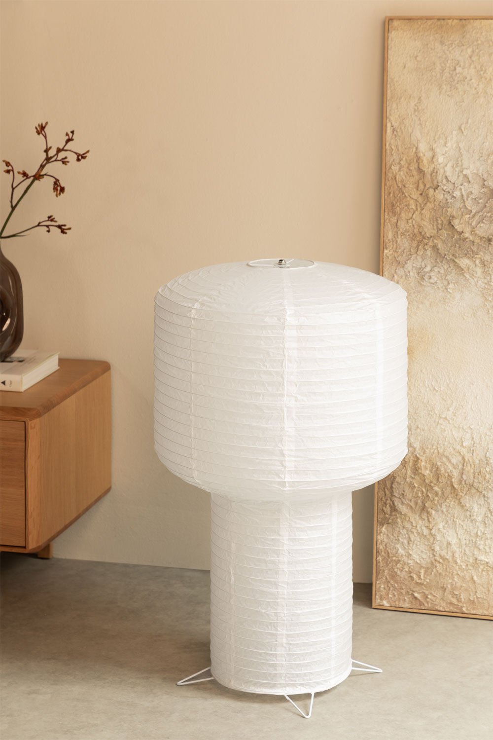 Prenola Paper Floor Lamp, gallery image 1