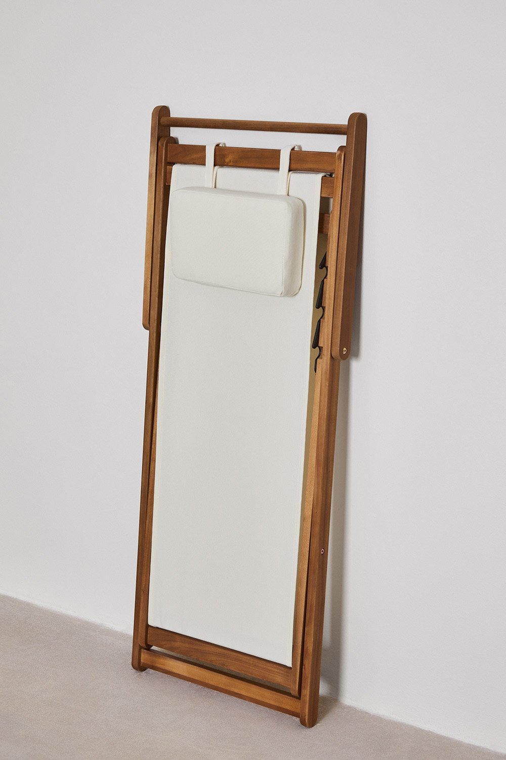 Folding hammock with cushion in Kardis wood, gallery image 8