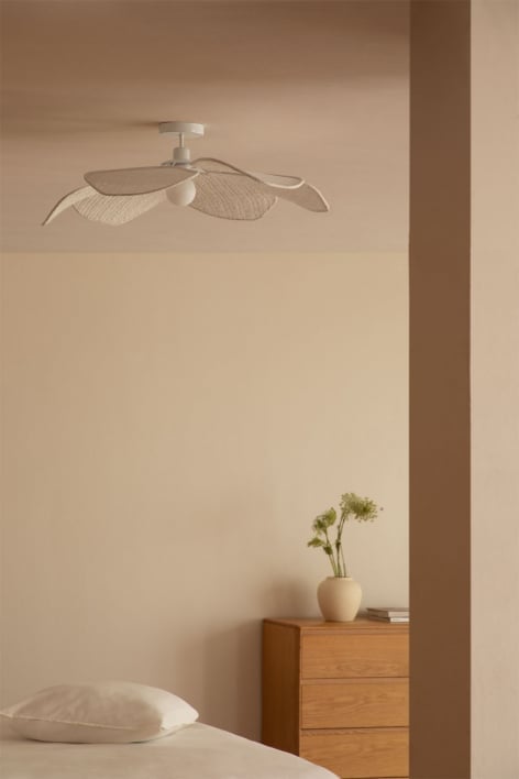 Benavid linen ceiling lamp