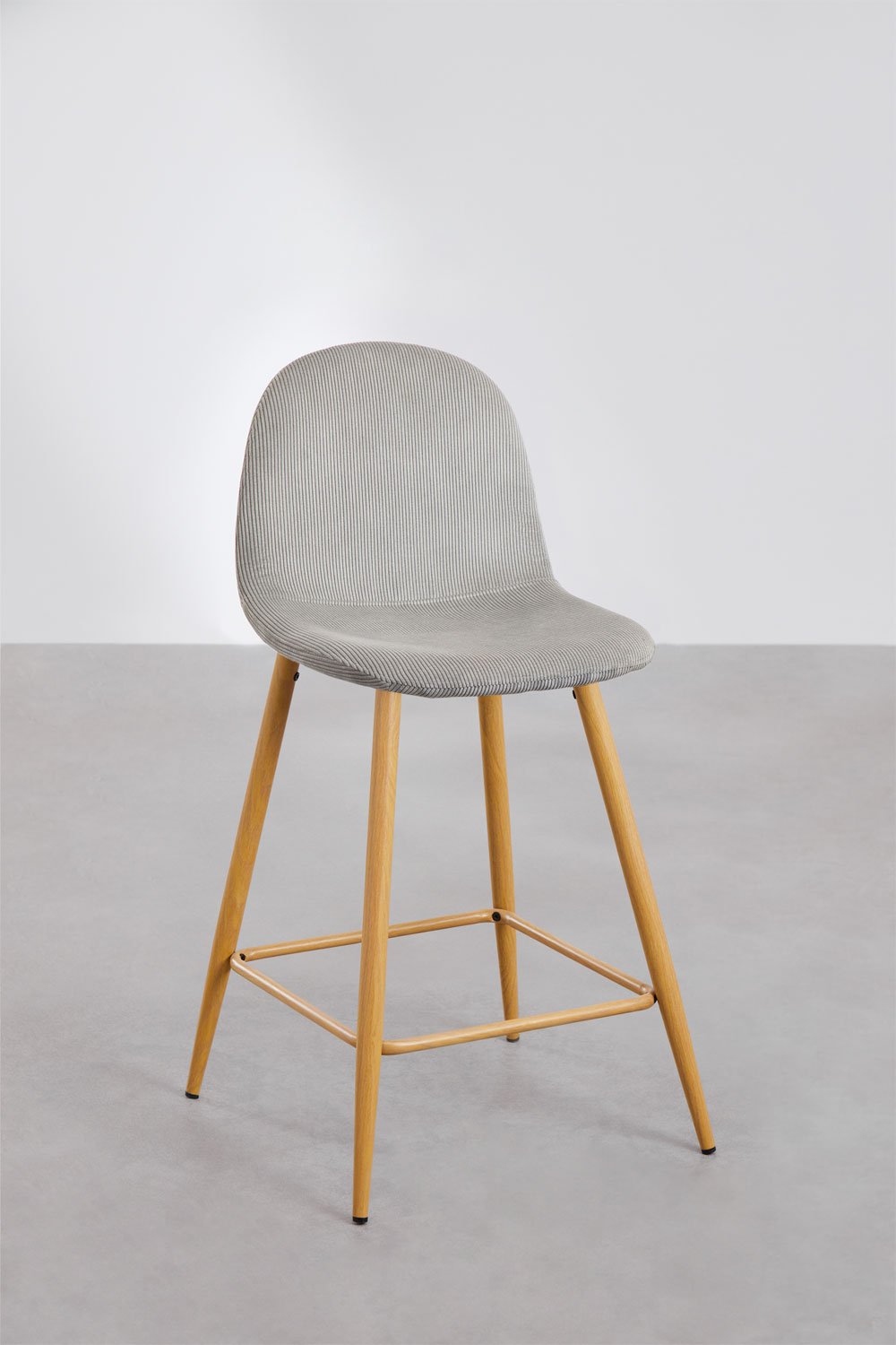 Pack of 4 High Stools in Glamm Corduroy, gallery image 1