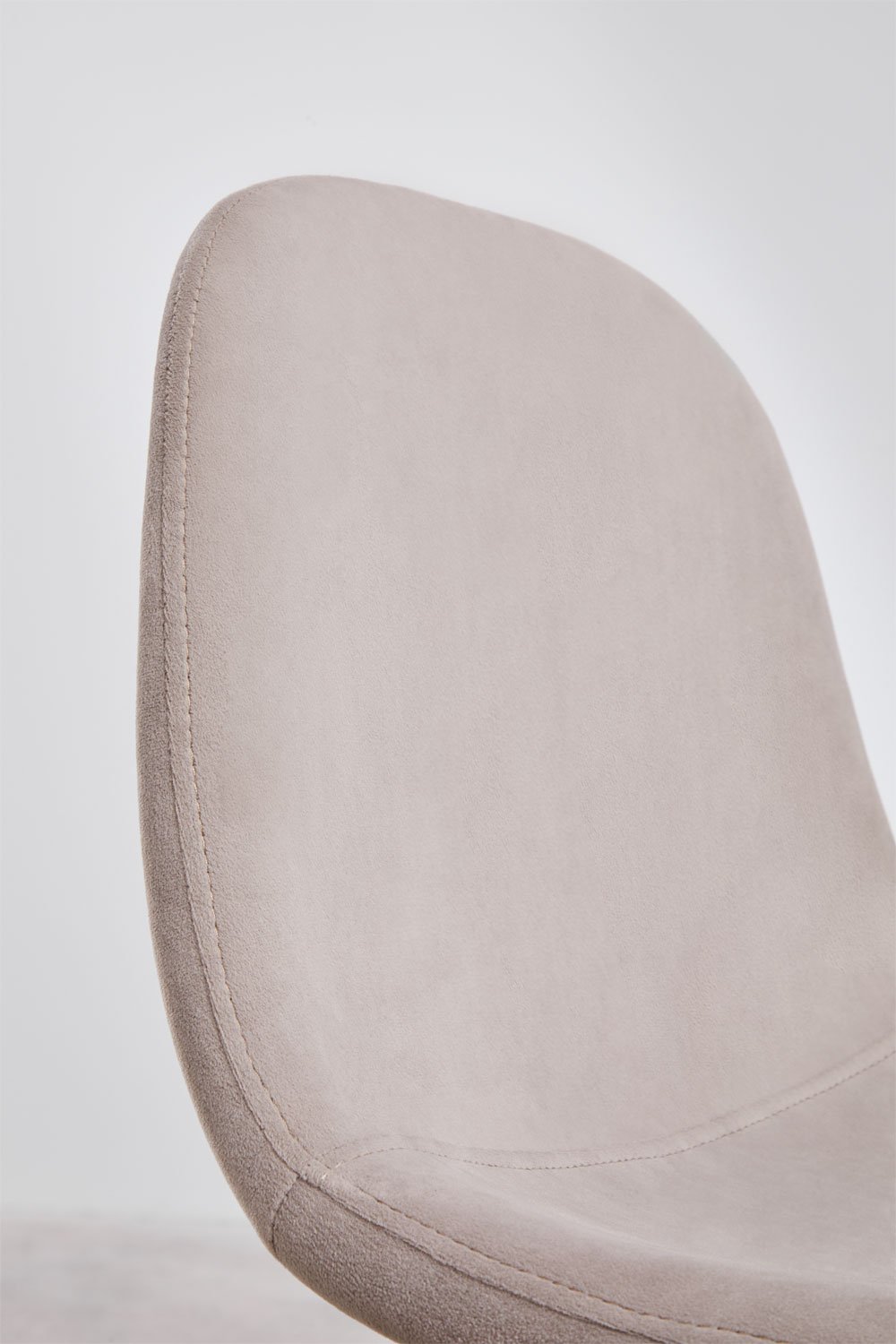 Pack of 4 high stools in Glamm velvet, gallery image 4