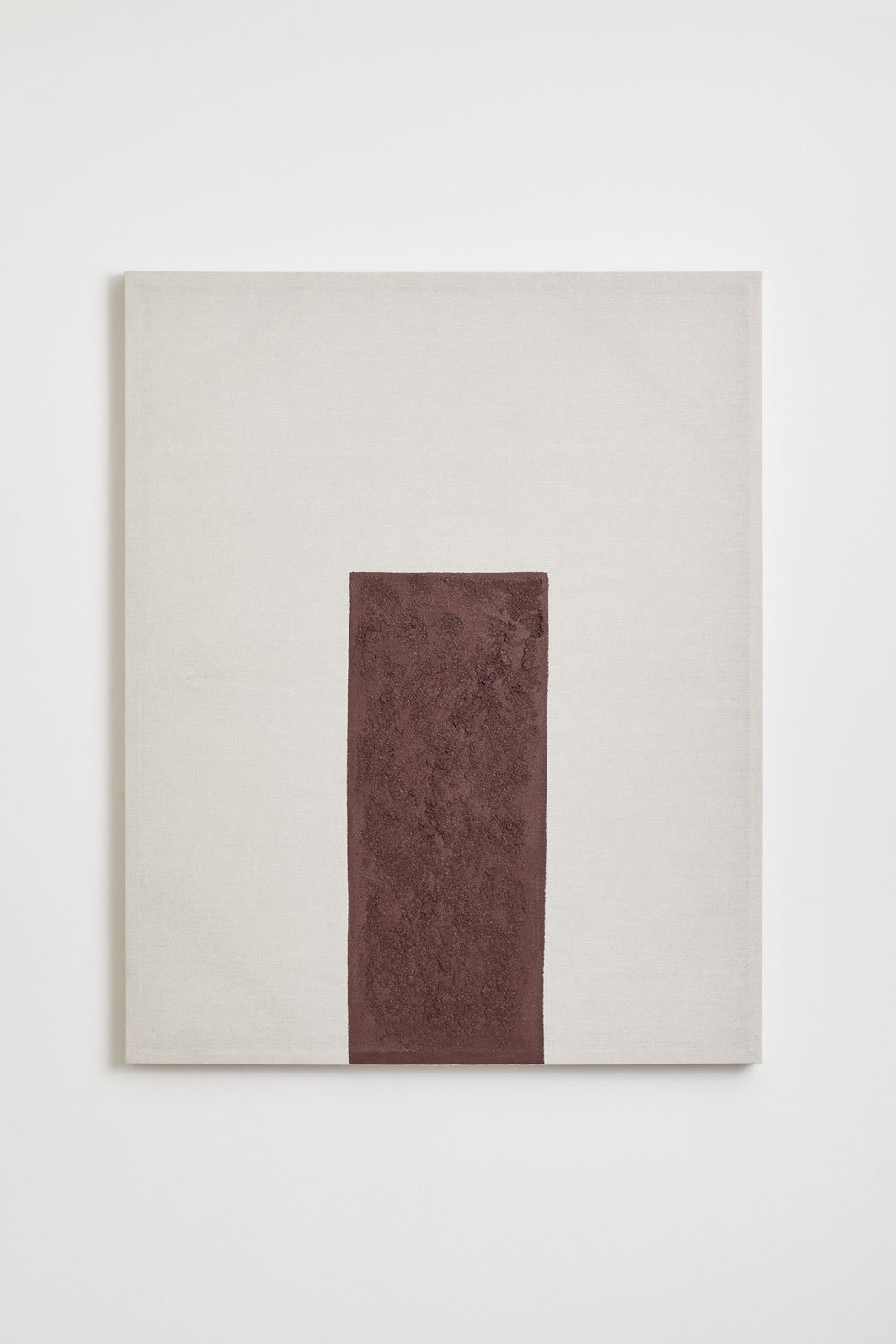 Decorative canvas in linen with plaster texture (80x100 cm) Antia, gallery image 2