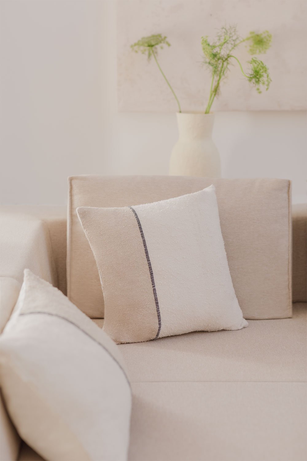 Louisa square cotton cushion (45x45 cm), gallery image 1