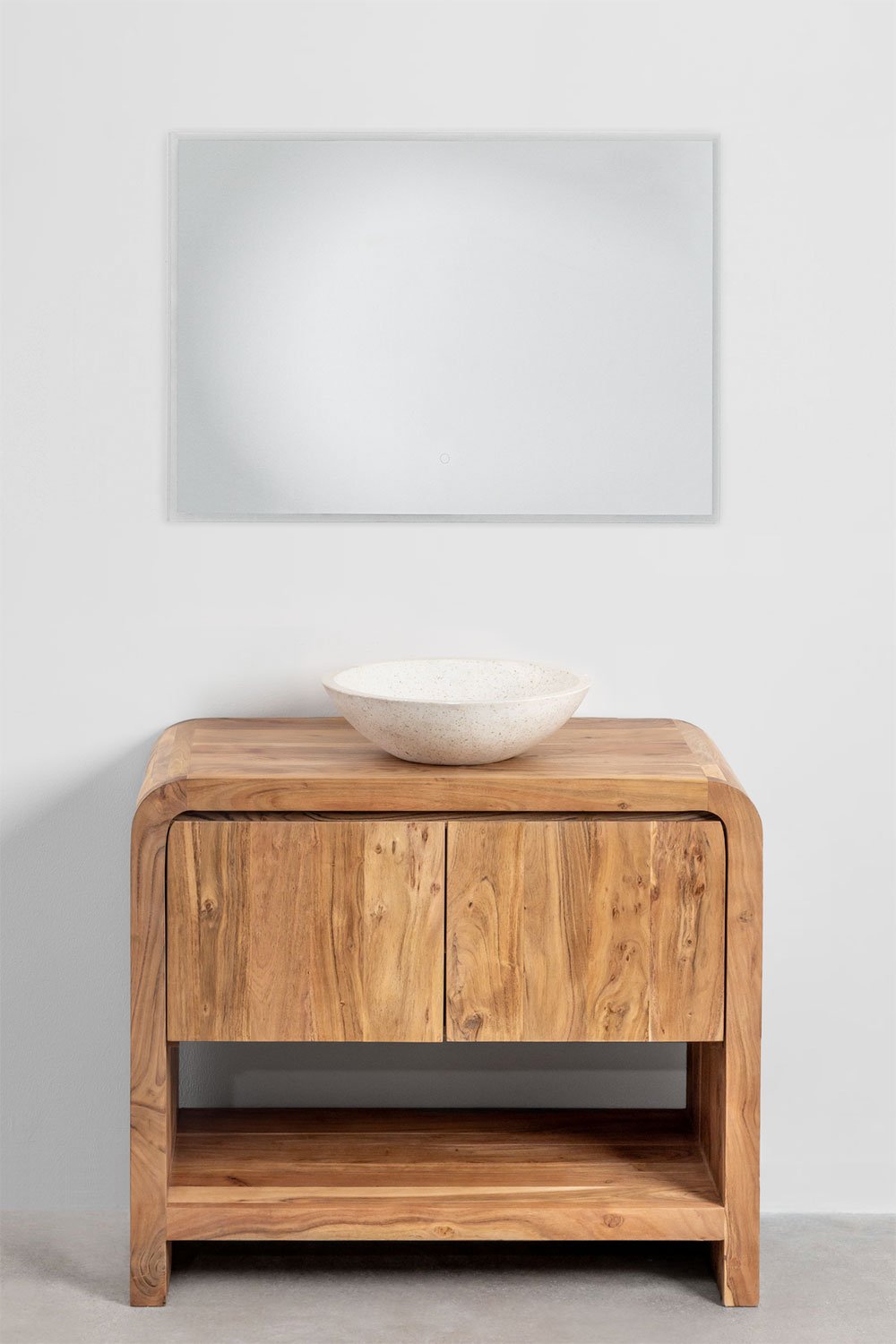 Vacry wooden bathroom furniture set, gallery image 2