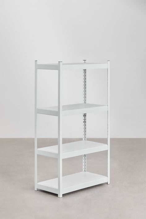 4-shelf unit 150x80 cm in Crenzi steel