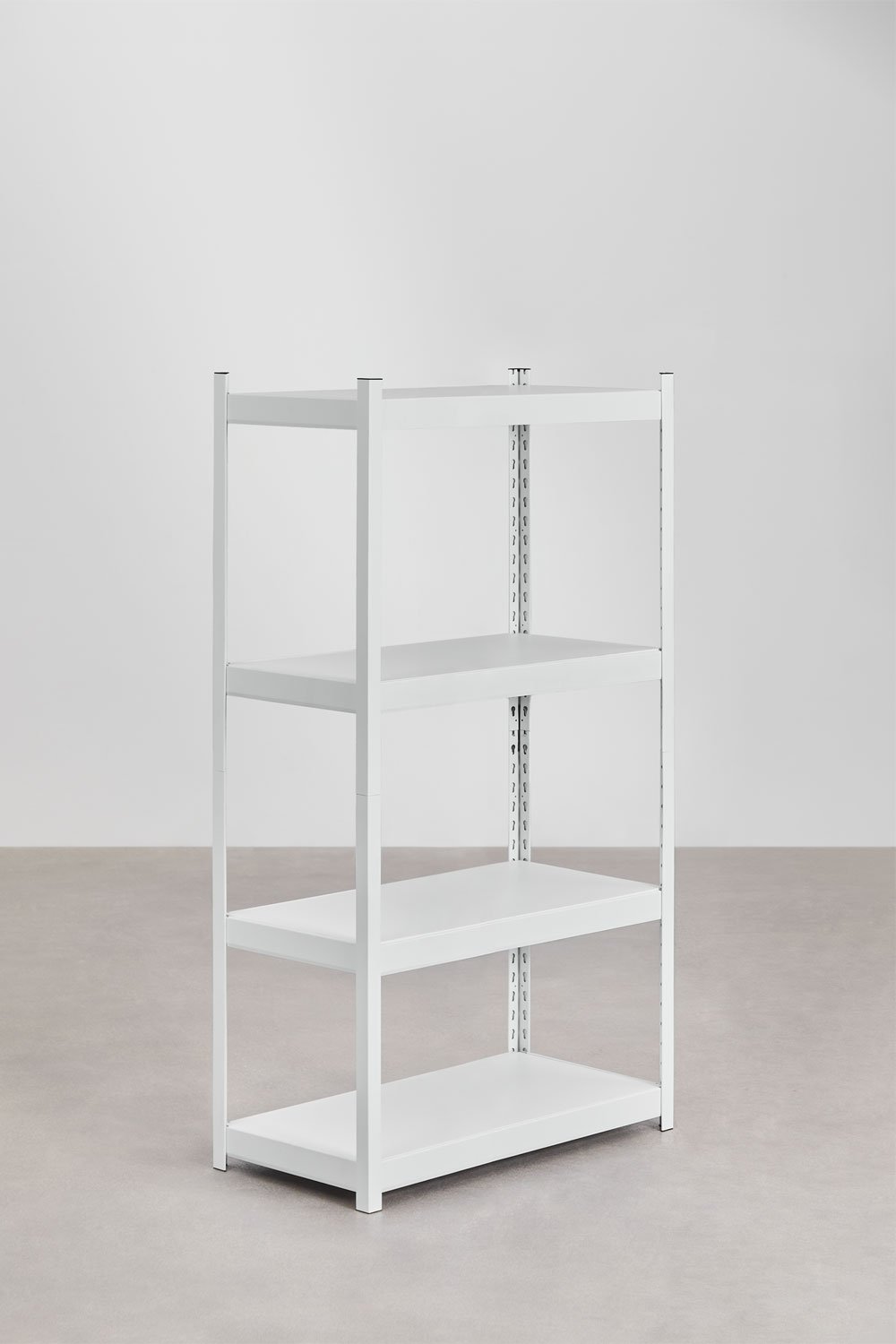 Crenzi 4-shelf steel shelving unit (150x80 cm), gallery image 1