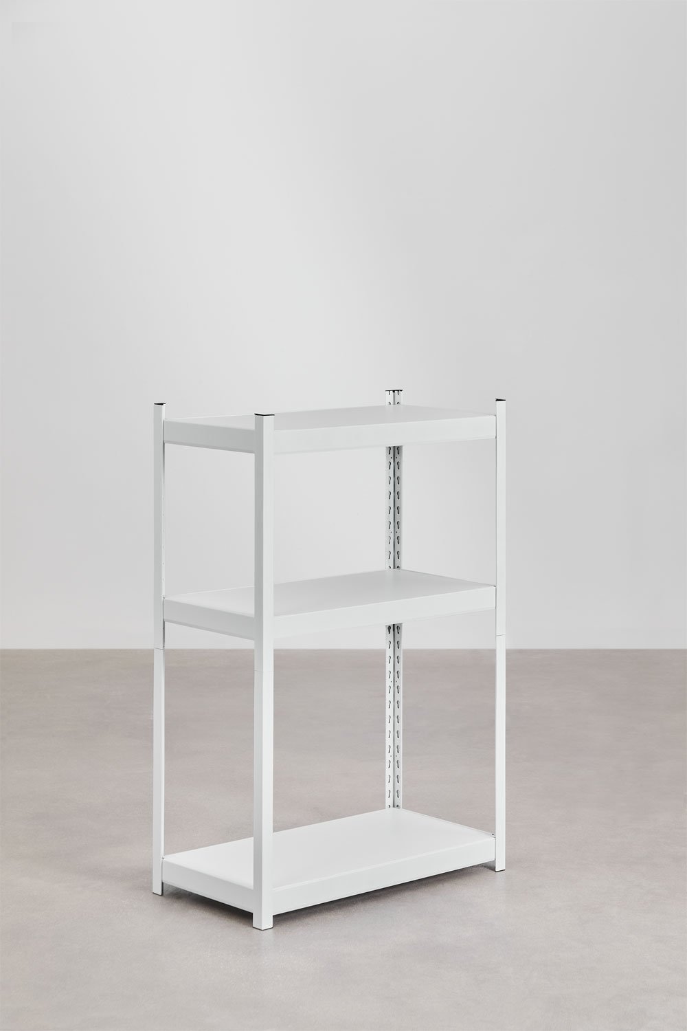 Crenzi 3-shelf steel shelving unit (120x80 cm), gallery image 1