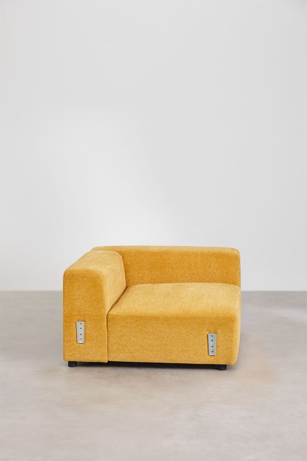 Right corner module 135x113 cm with high armrest for Bruna modular sofa, gallery image 3