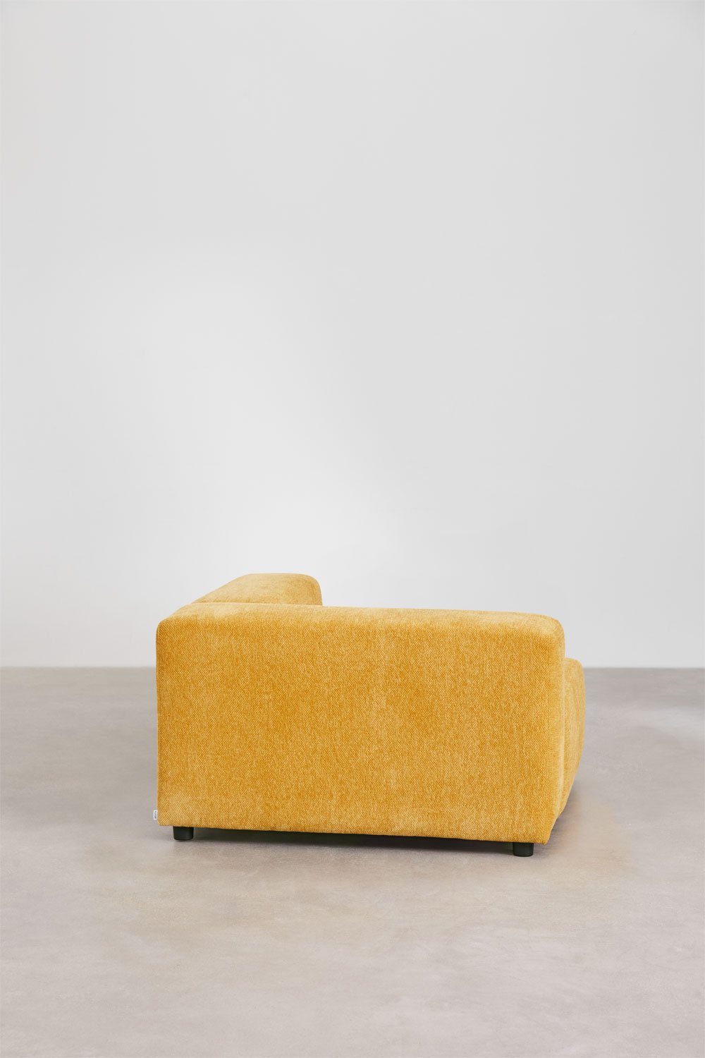 Left corner module 115x113 cm with high armrest for Bruna modular sofa, gallery image 3