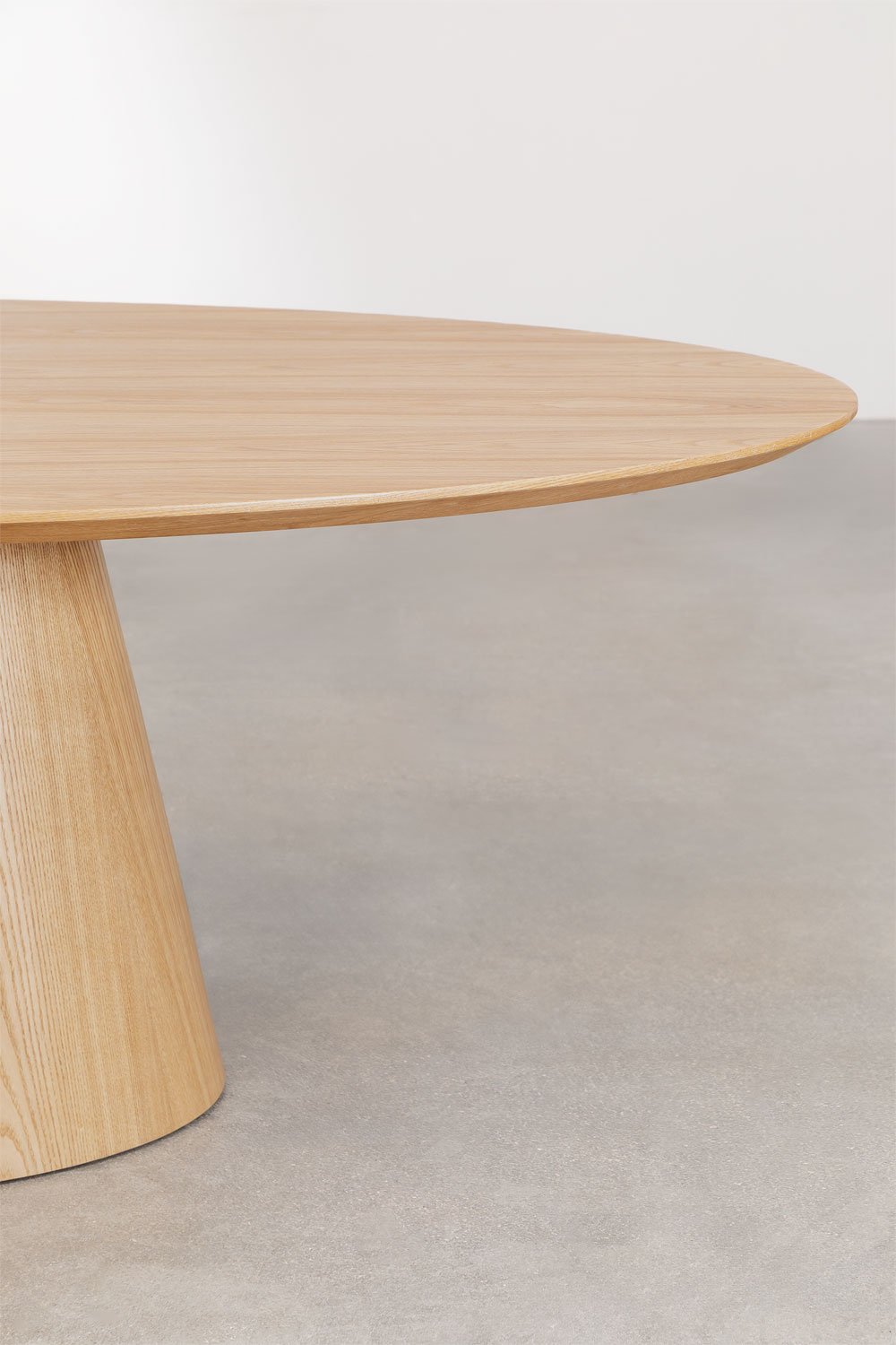 Oval wooden dining table (220x120 cm) Aura, gallery image 4