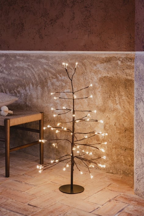 Dorvin LED Iron Christmas Tree