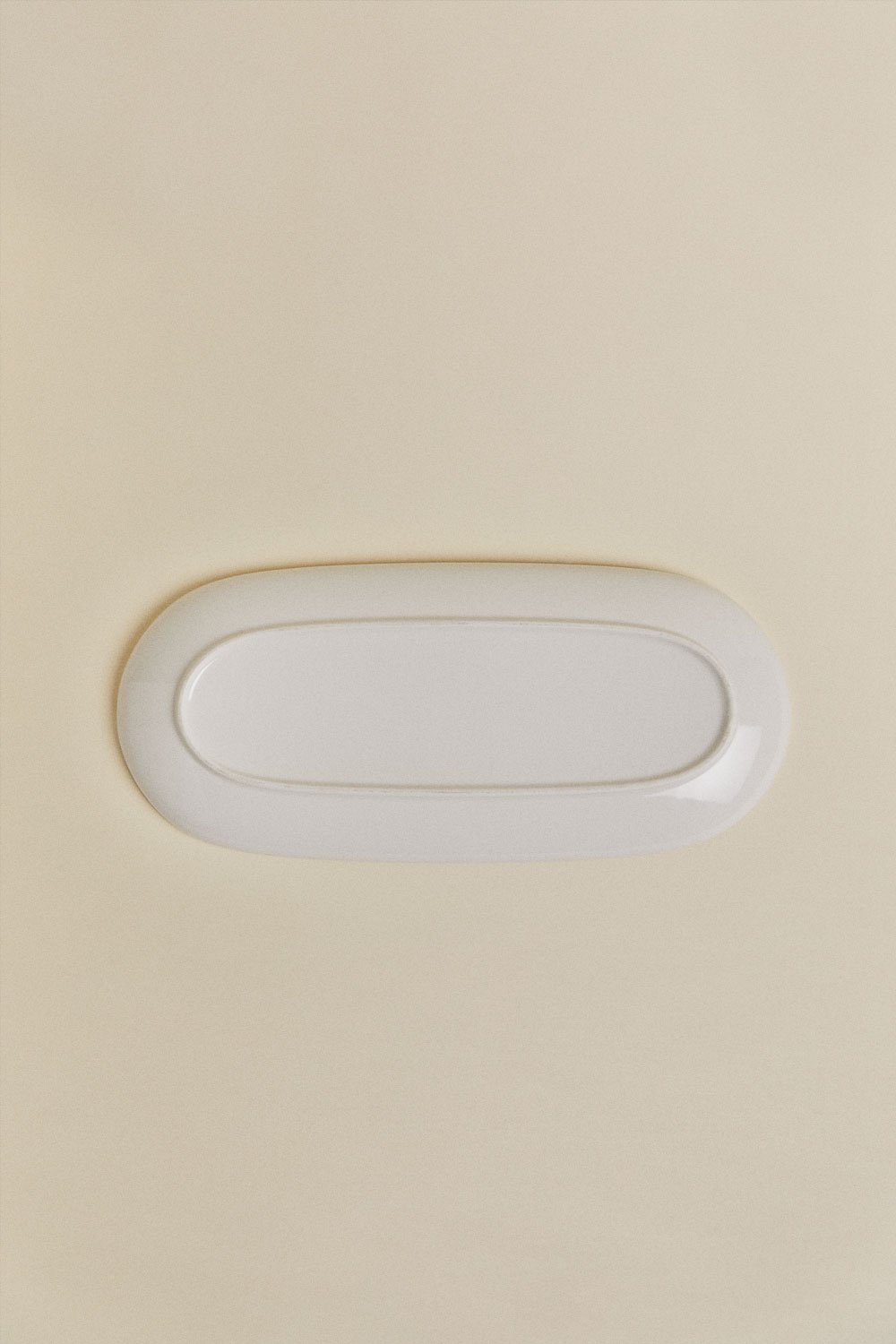 Set of 2 trays in new bone china Isolda, gallery image 5