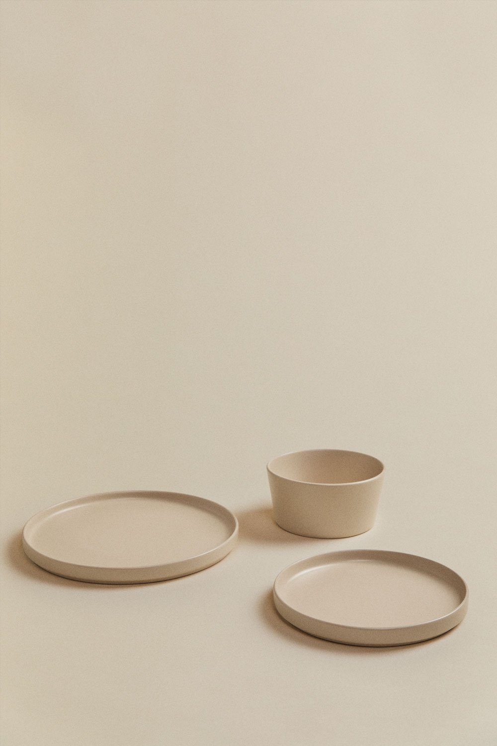 12 piece Sillex stoneware dinnerware set