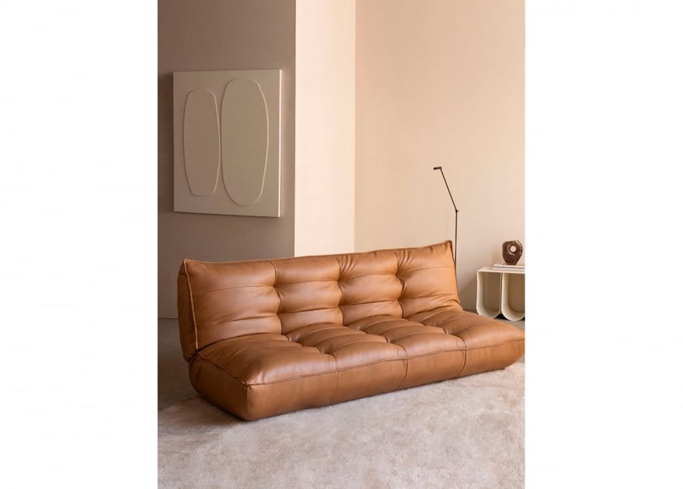 3 Seater Leatherette Sofa Bed Mati