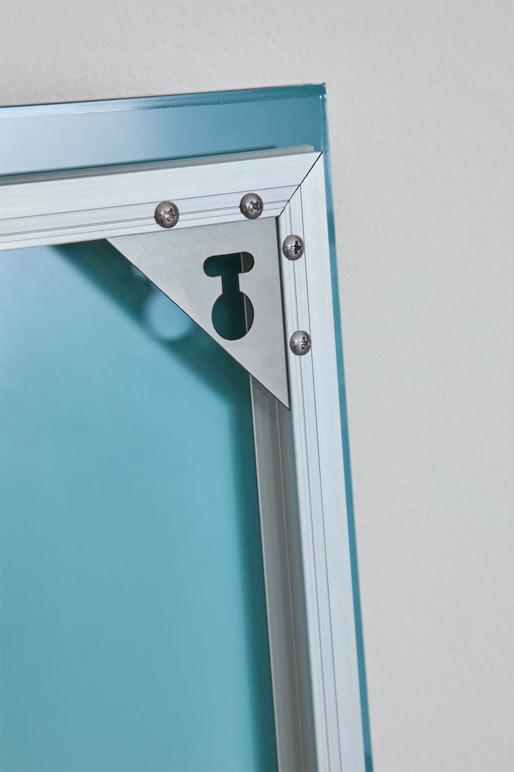 Rectangular wall mirror 55x90 cm for bathroom with LED light and anti-fog Riben, gallery image 8