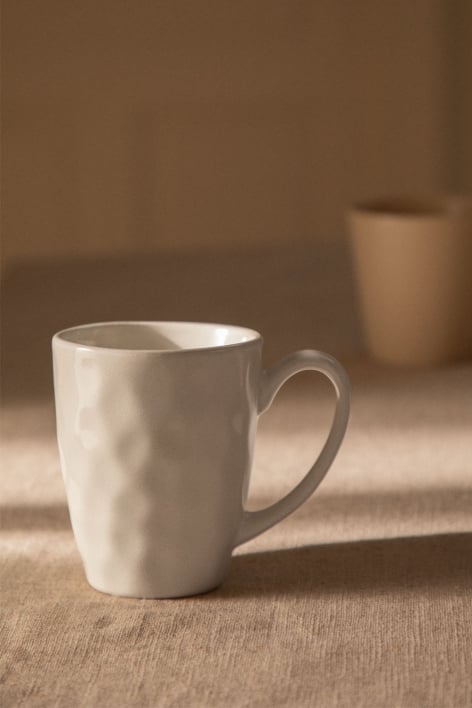 Pack of 2 37 cl Sibeta stoneware cups