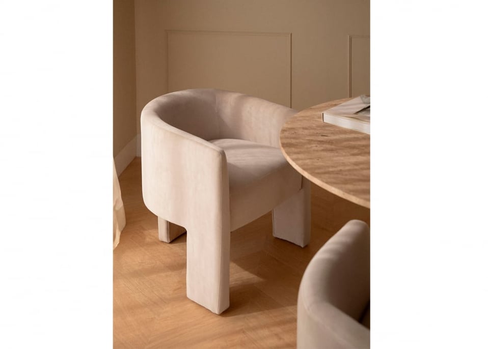 Xastru velvet dining chair