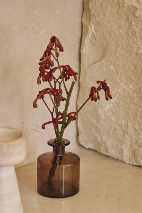 Recycled glass vase 12 cm Pussa