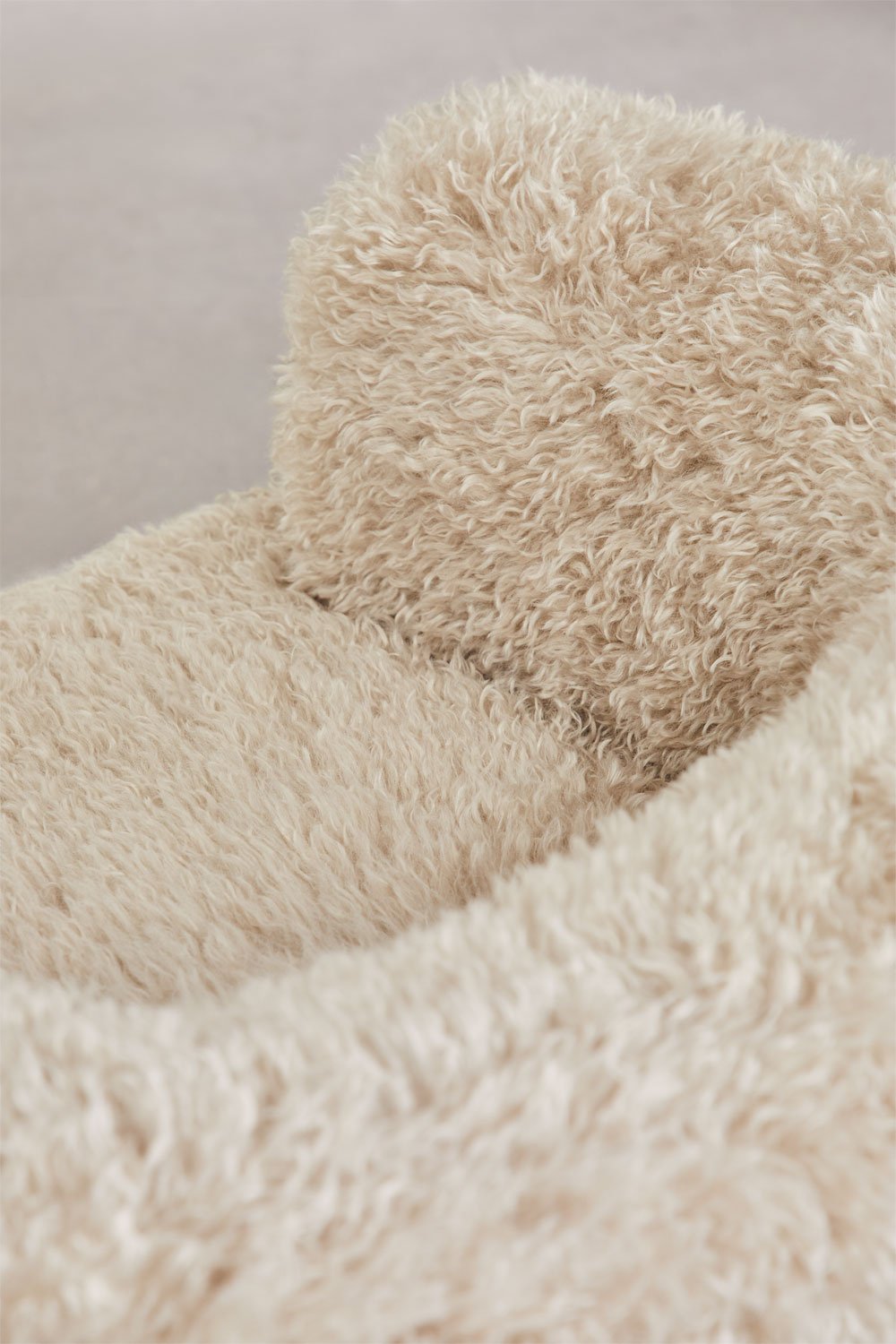 Neda synthetic fur armchair, gallery image 4
