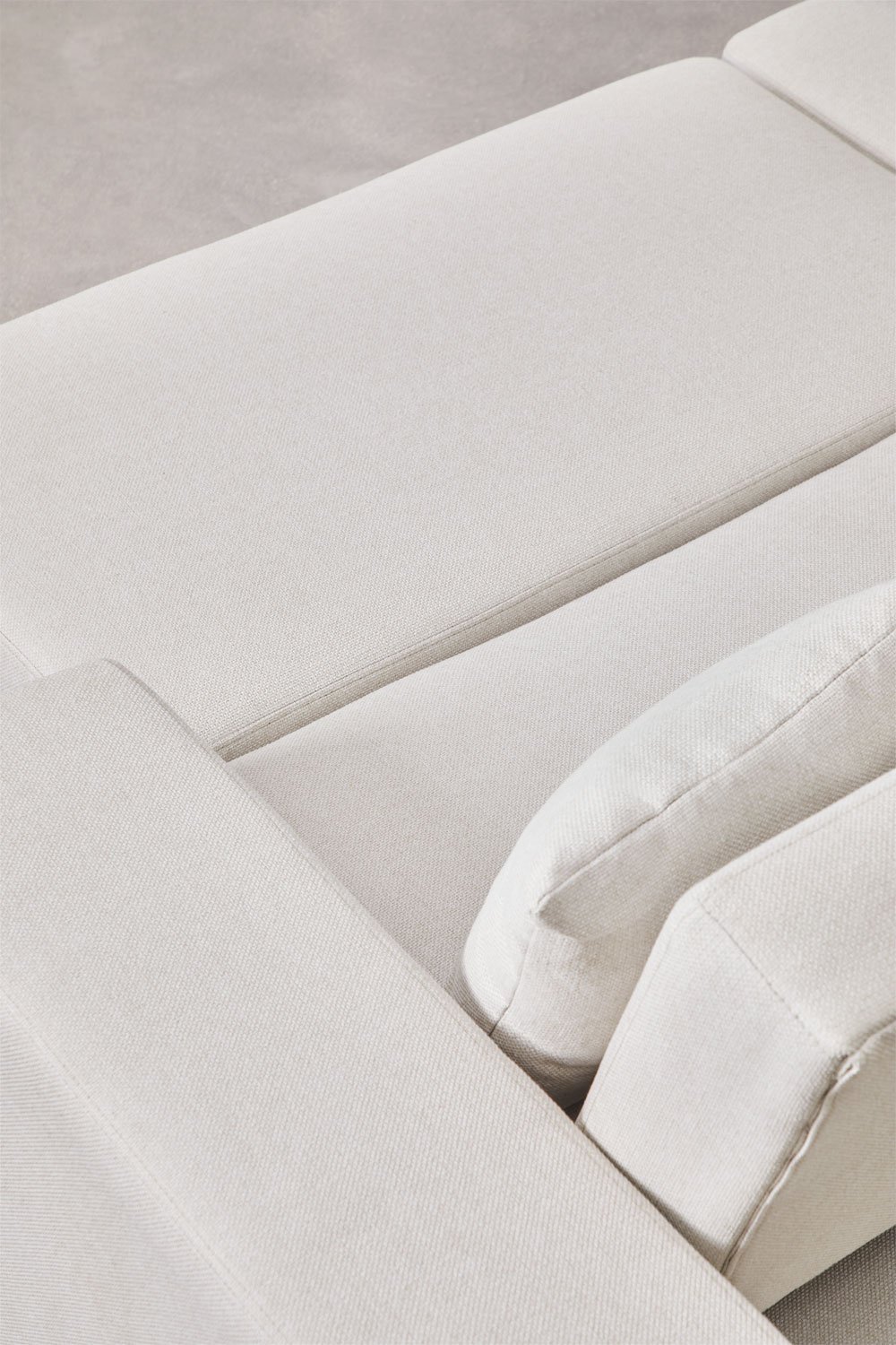 3-seater left chaise longue sofa bed in Umay fabric, gallery image 12