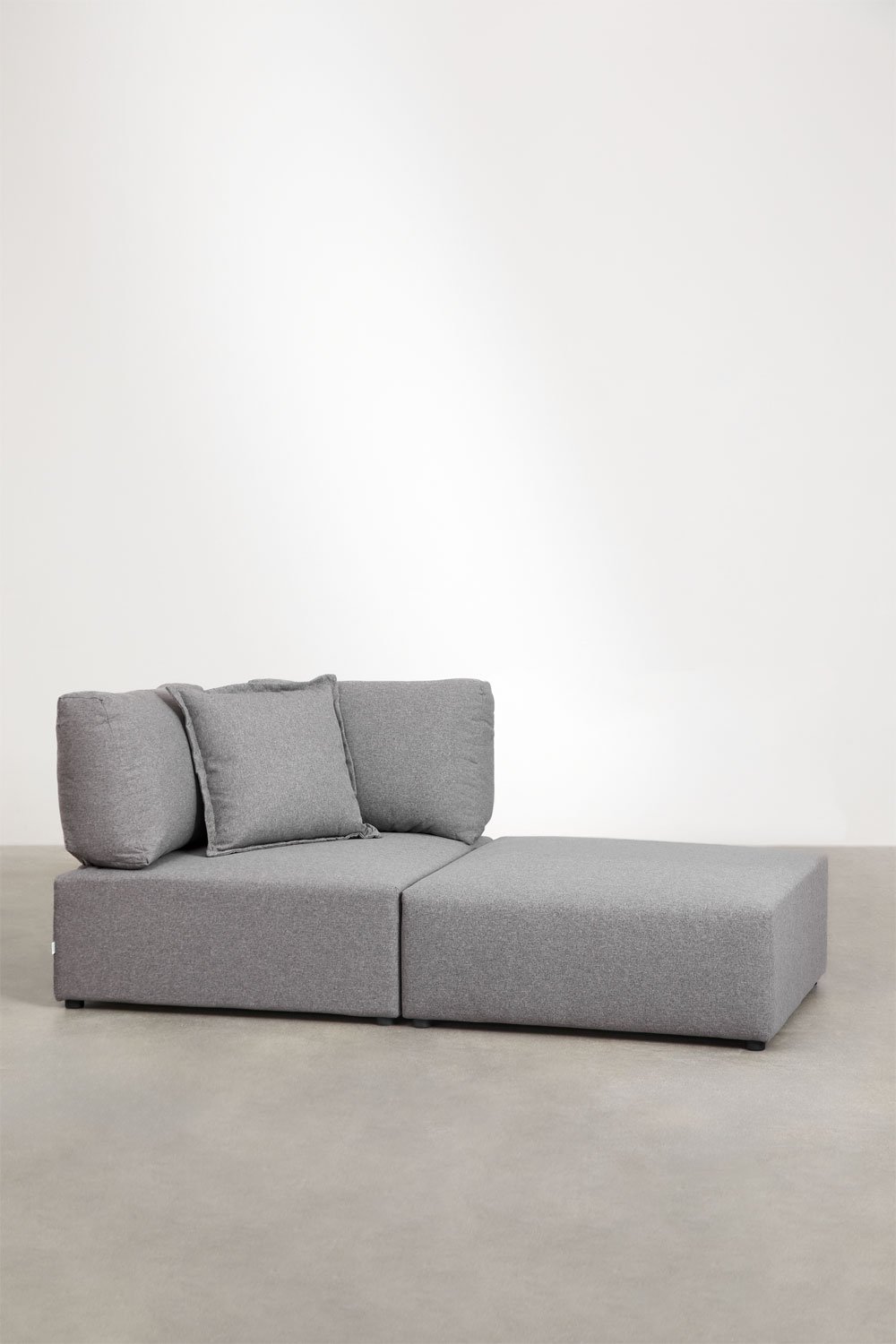 Modular Armchair with Kata Ottoman, gallery image 1