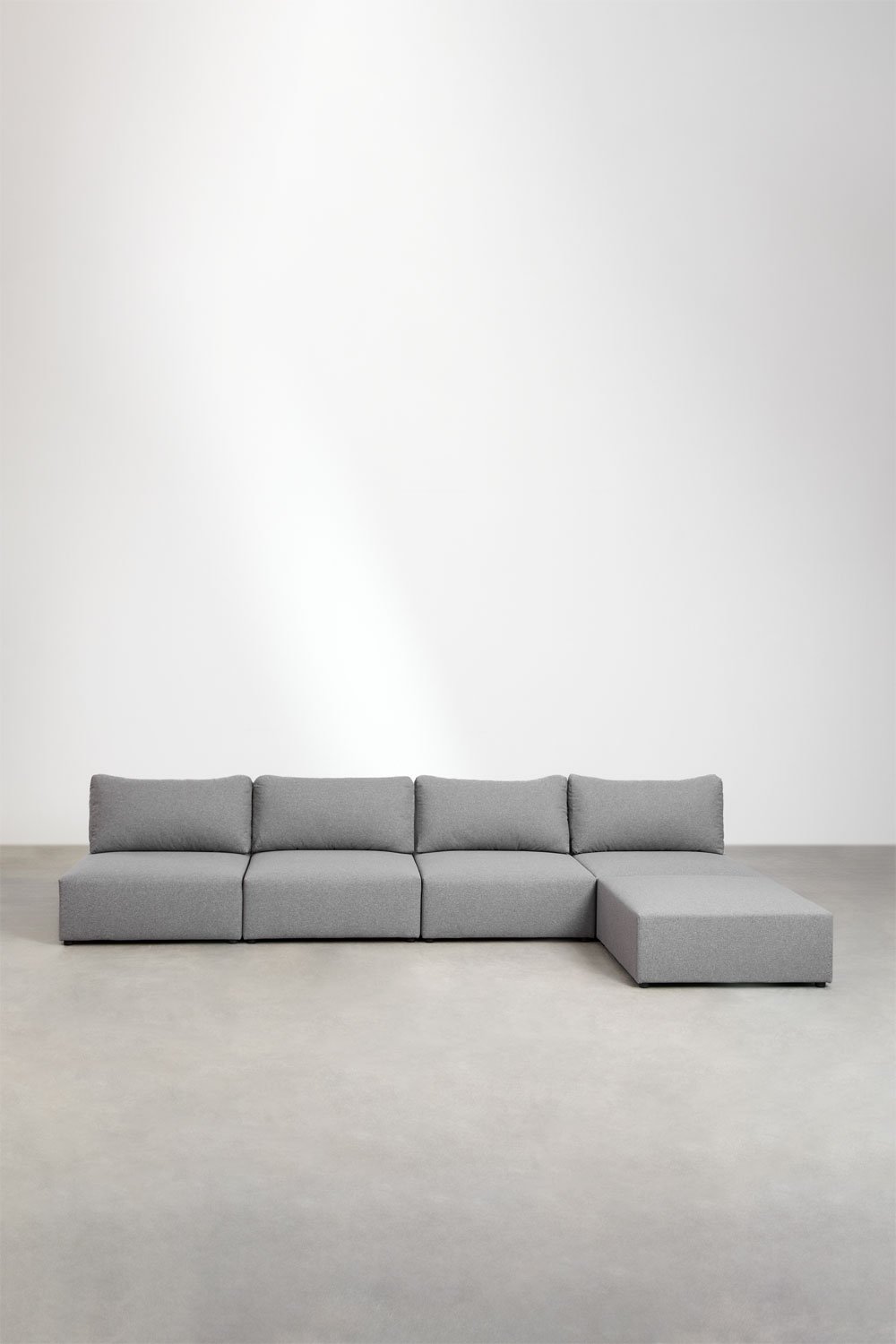 4-piece modular sofa with Kata pouf, gallery image 4