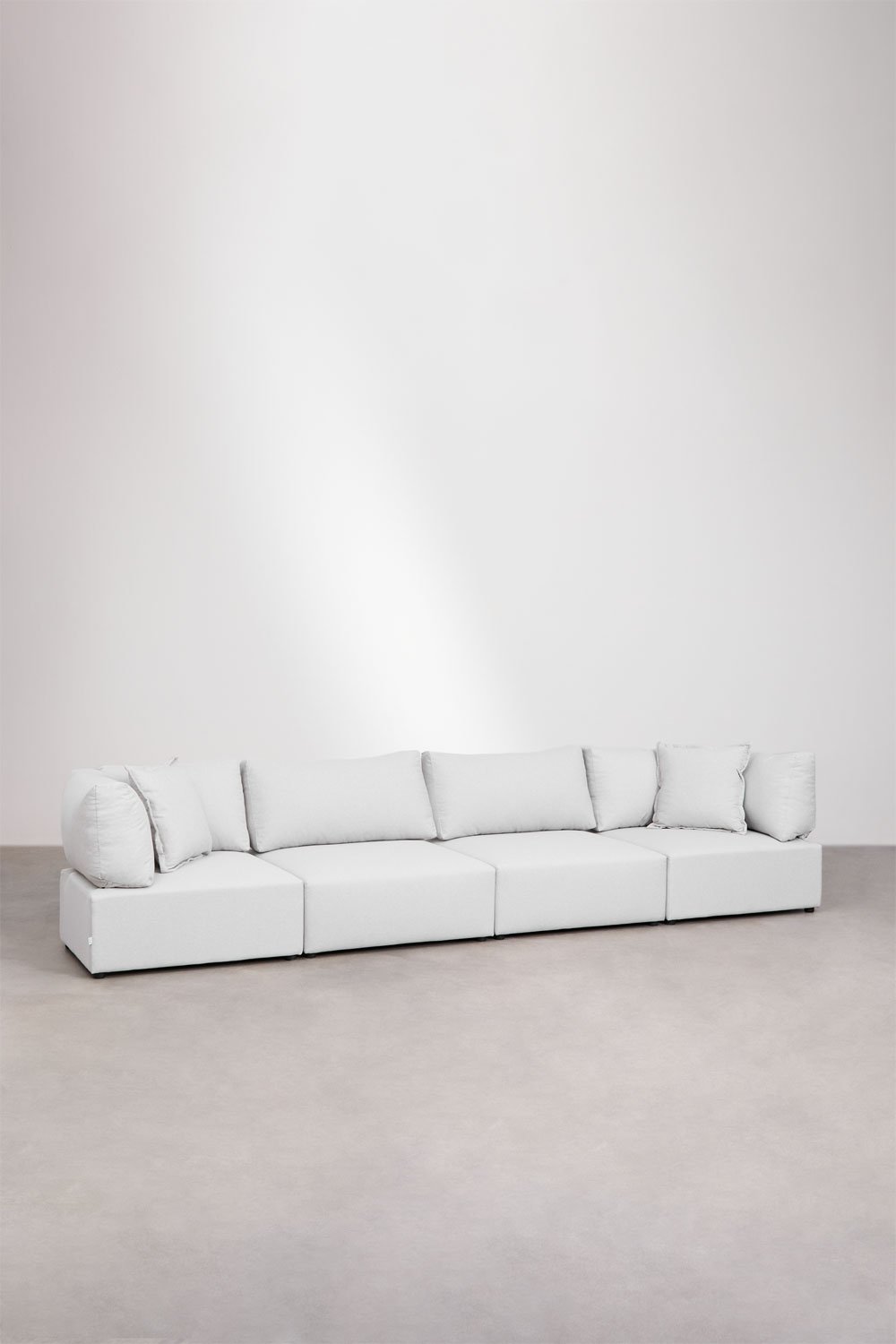 4-piece modular sofa with 2 Kata corner chairs, gallery image 1