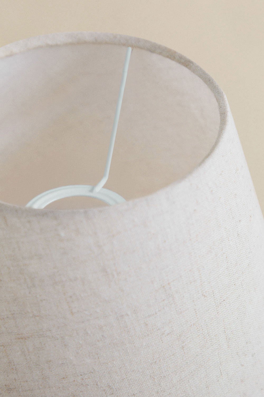 Garnet linen and cotton lampshade, gallery image 3