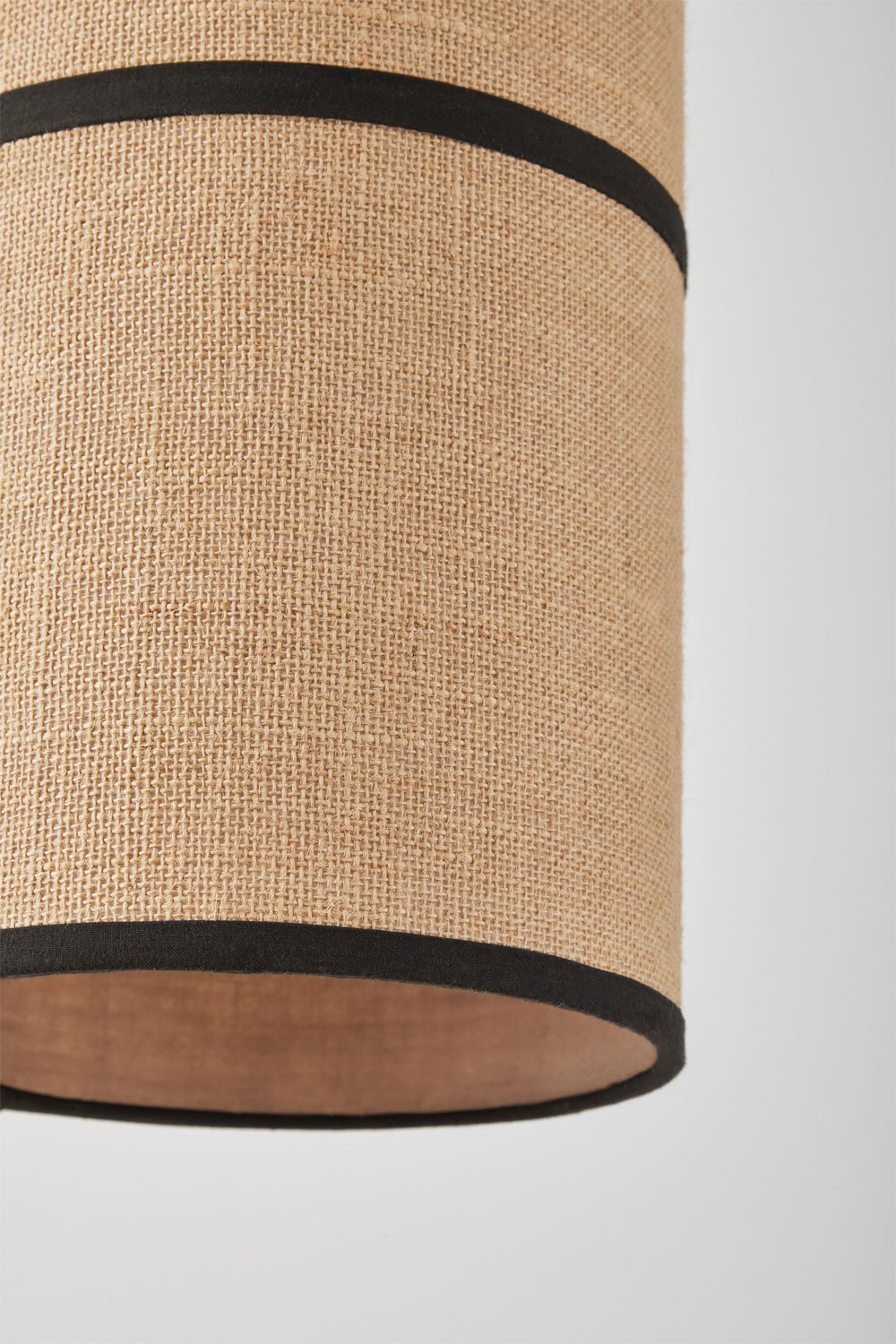 Olinda jute and cotton ceiling lamp, gallery image 4