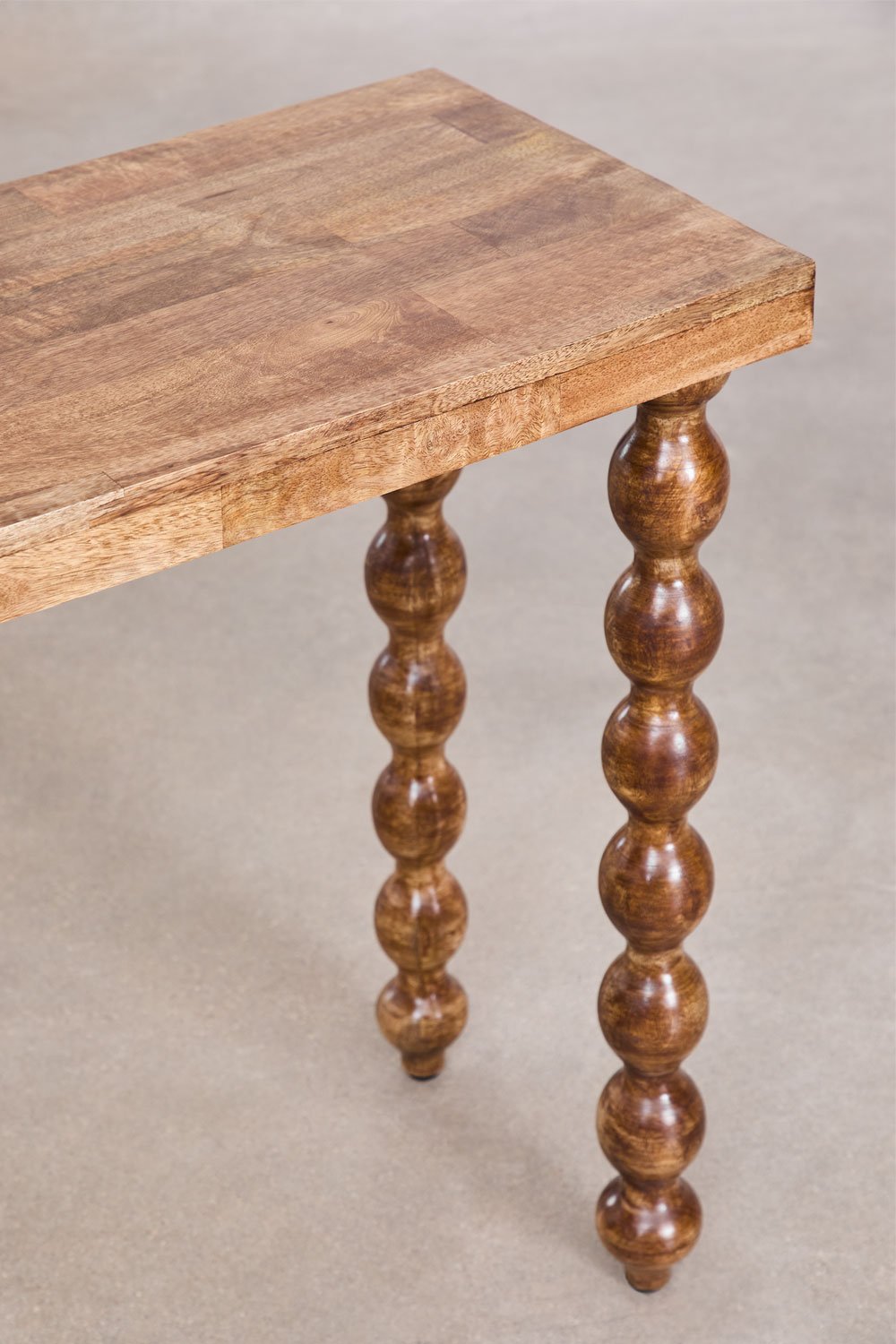 Tessaia mango wood entryway console, gallery image 4