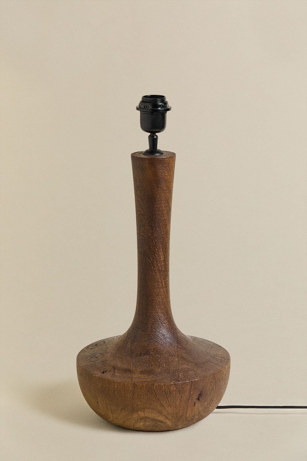 Table lamp base ↑45 cm in Sintra mango wood, gallery image 1