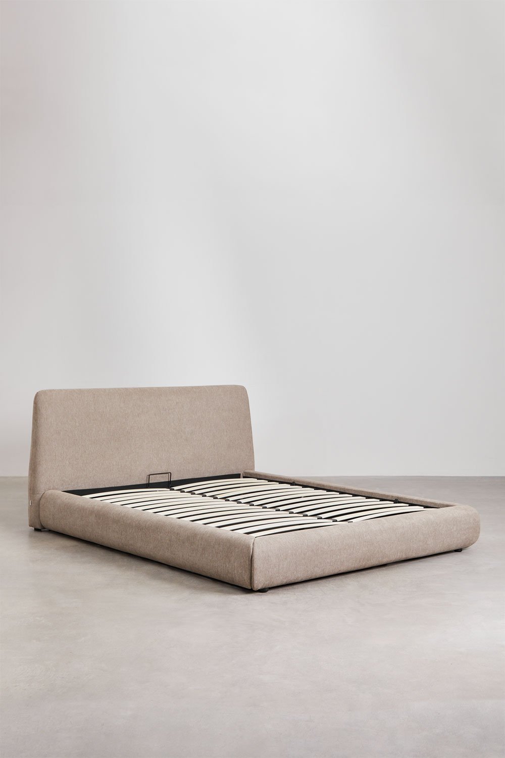 Bed with Folding Canapé in Norena Fabric, gallery image 2