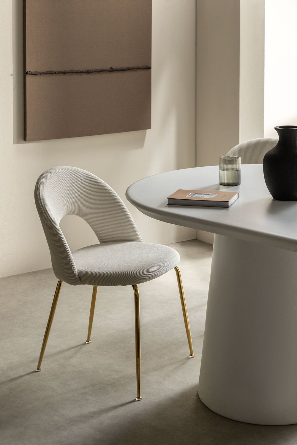 Dining Chair in Corduroy Glorys, gallery image 1