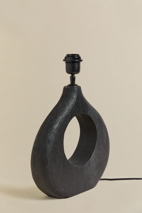 Joana mango wood table lamp base ↑30 cm