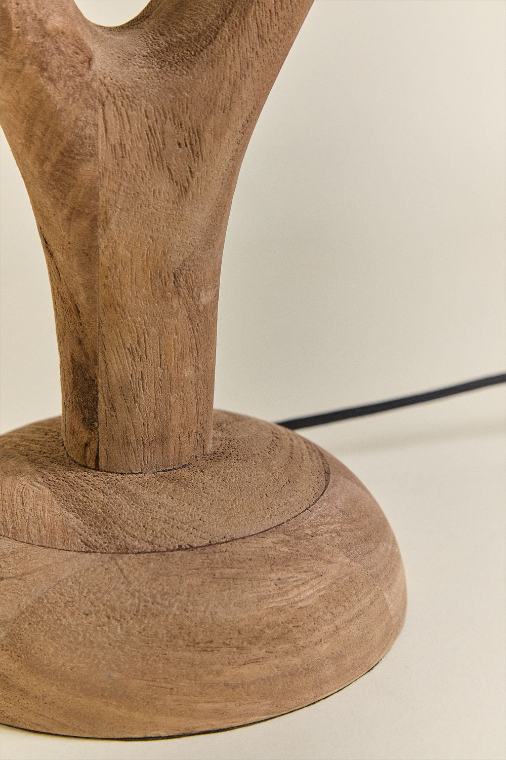 Table lamp base ↑45 cm in mango wood Gracia, gallery image 6