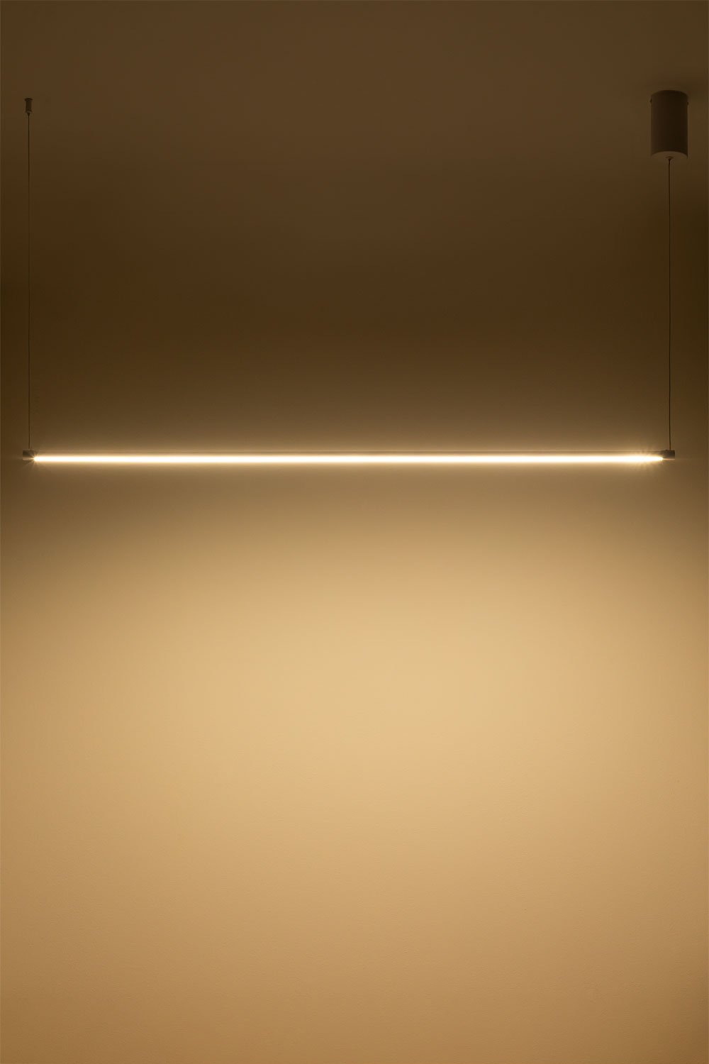 Bergene Linear LED Ceiling Lamp in Metal (122 cm), gallery image 3