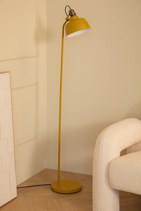 Directional iron floor lamp Louise