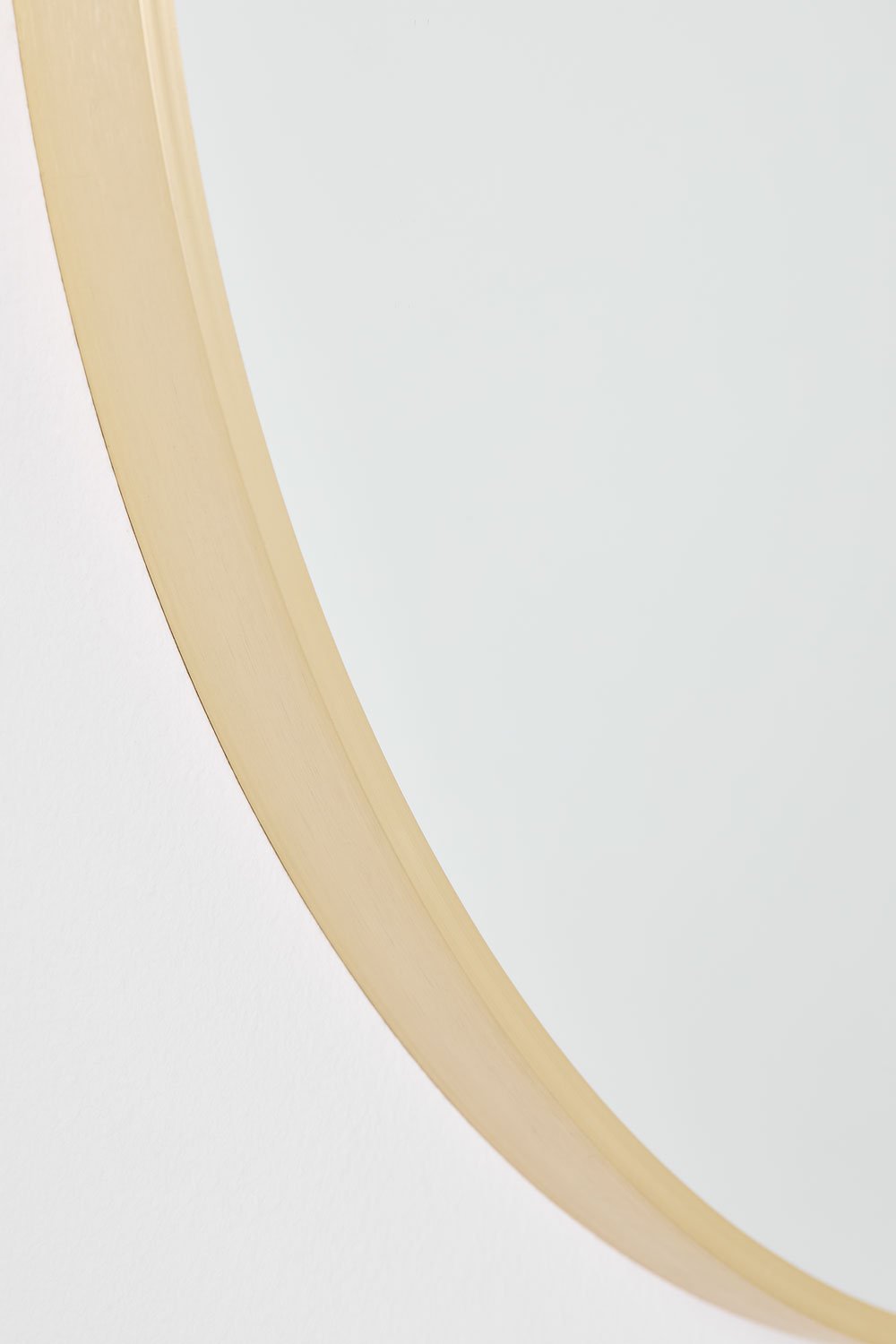 Draves 60x90 cm oval aluminum wall mirror, gallery image 6