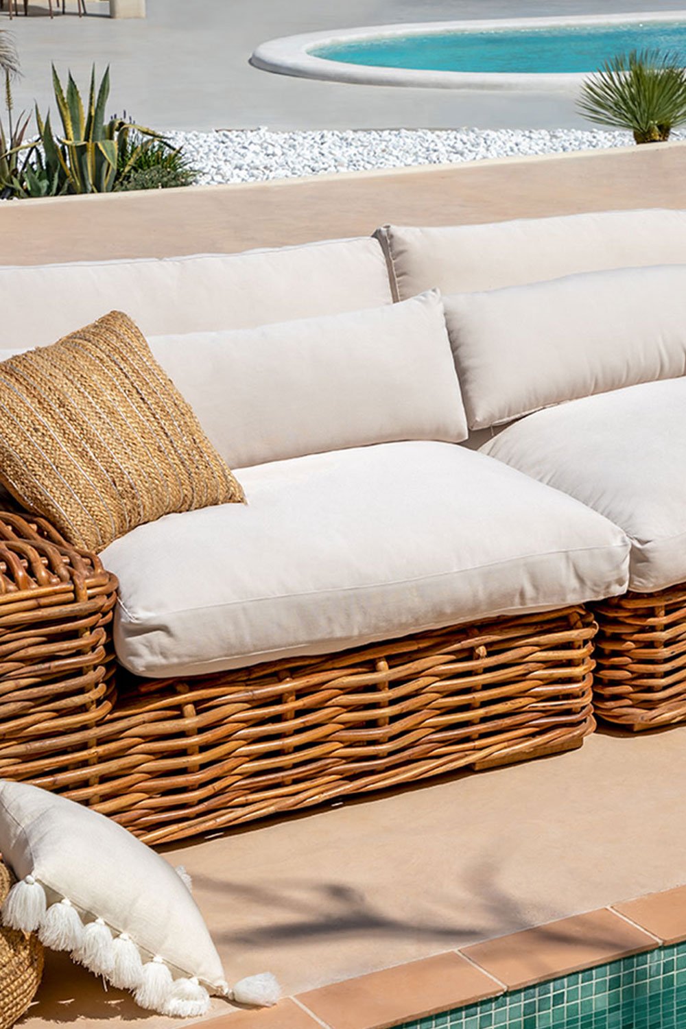 Milu 2-Piece Modular Garden Sofa, gallery image 1